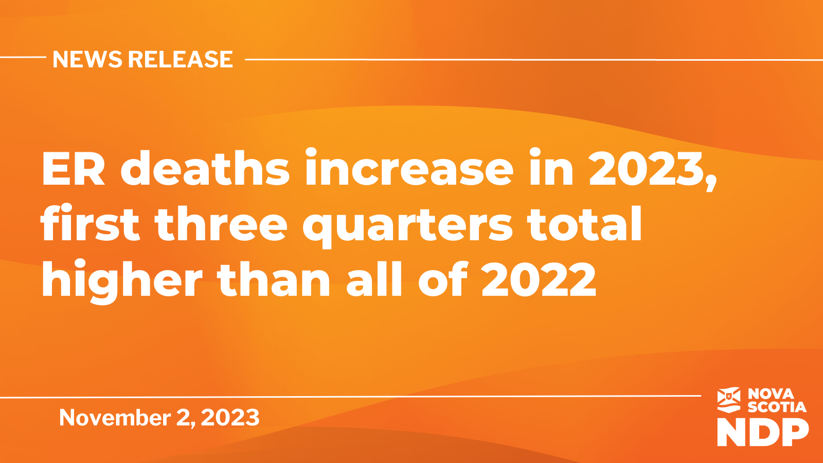 ER Deaths Increase In 2023 First Three Quarters Total Higher Than All er-deaths-increase-in-2023-first-three-quarters-total-higher-than-all