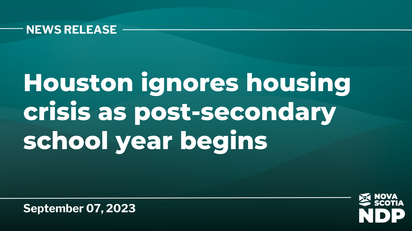 Houston ignores housing crisis as postsecondary school year begins